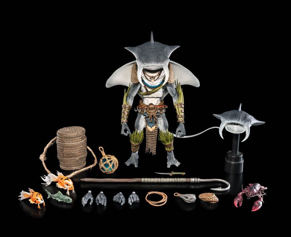 Four Horsemen Toy Design Mythic Legions Dawns of Discovery Mobu Actionfigur