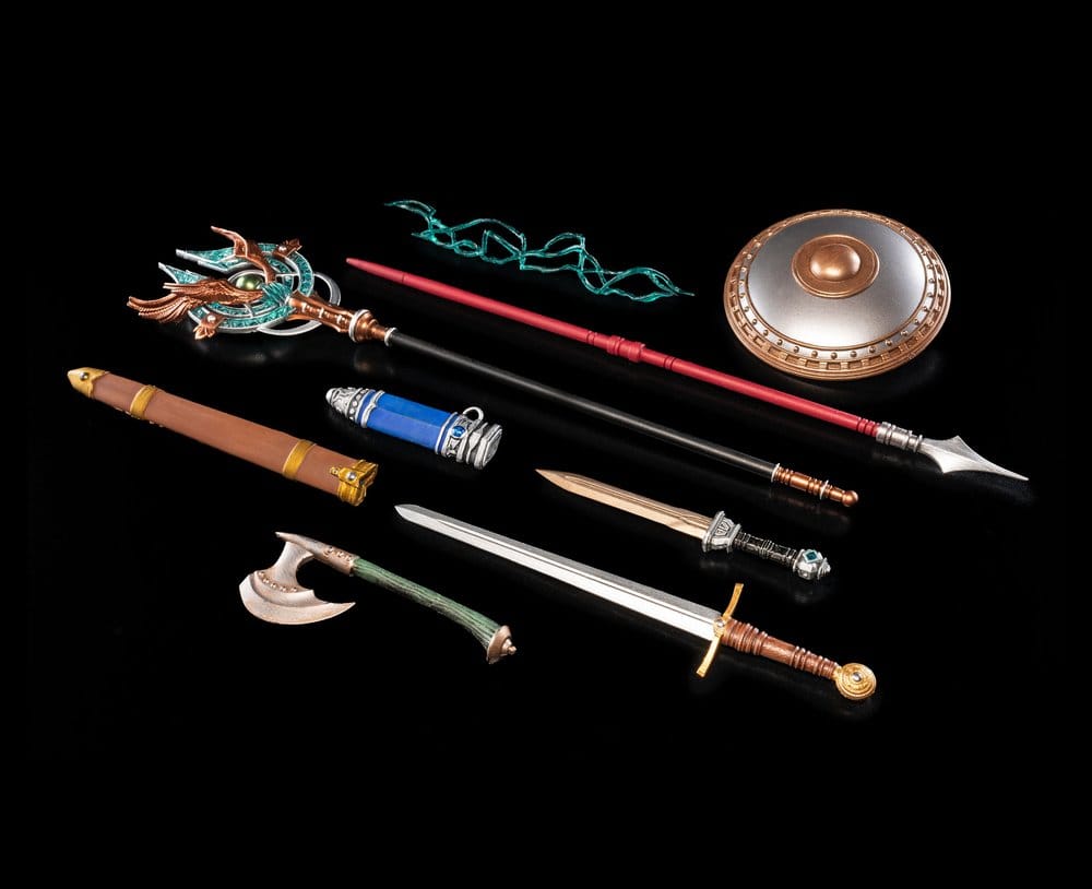 Four Horsemen Toy Design Mythic Legions Heroic Weapons Pack für Actionfiguren Zubehör-Set