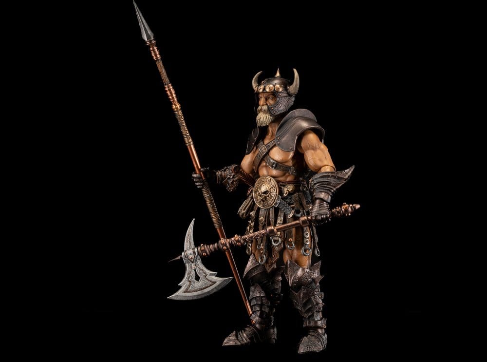 Four Horsemen Toy Design Mythic Legions Reinforcement 3 Barbarian Builder Kit 2 Deluxe Zubehör-Set für Actionfiguren