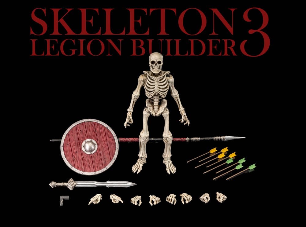 Four Horsemen Toy Design Mythic Legions Reinforcement 3 Skeleton Legion Builder 3 Actionfigur