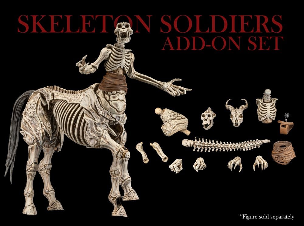 Four Horsemen Toy Design Mythic Legions Reinforcement 3 Skeleton Soldiers Add-On Set Zubehör-Set Für Actionfiguren