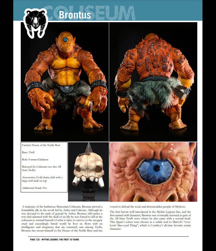 Four Horsemen Toy Design Mythic Legions The First 10 Year Buch Hardcover Englische Version