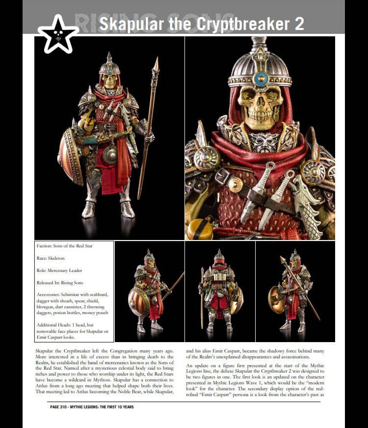 Four Horsemen Toy Design Mythic Legions The First 10 Year Buch Hardcover Englische Version