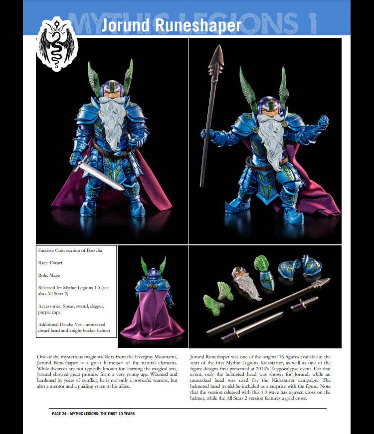Four Horsemen Toy Design Mythic Legions The First 10 Year Buch Hardcover Englische Version