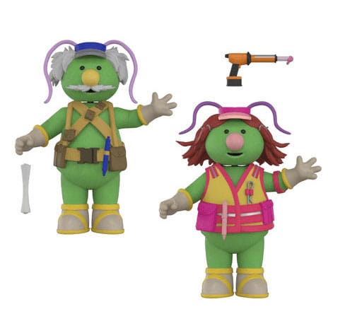Fraggles - Architect and Cotterpin Doozer 2er-Pack Actionfiguren