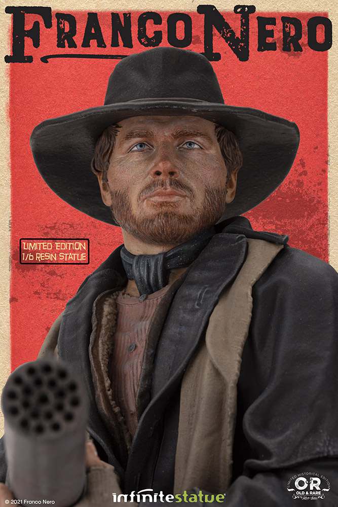 Franco Nero Old&Rare 30 cm 1/6 Resin Statue Infinite Statue