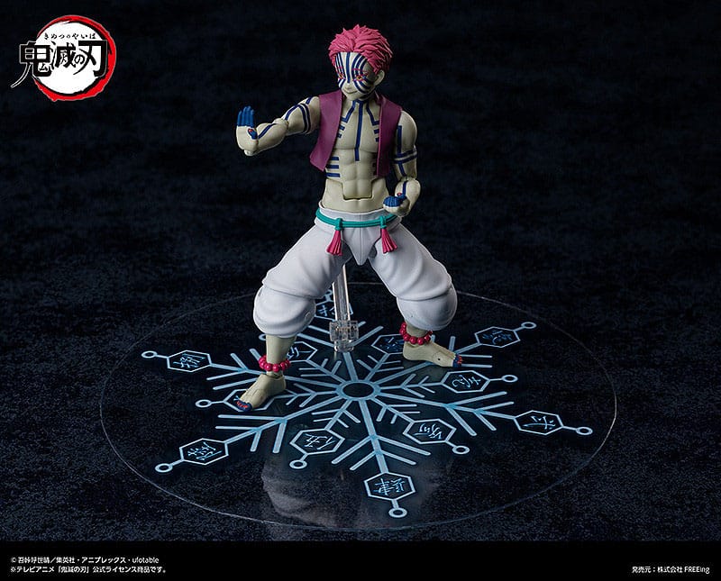 FREEing Demon Slayer Kimetsu no Yaiba Akaza Figma Actionfigur