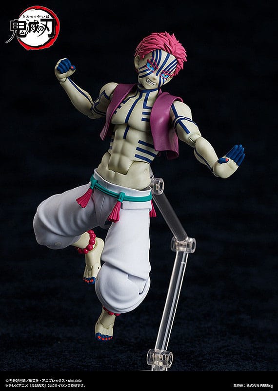 FREEing Demon Slayer Kimetsu no Yaiba Akaza Figma Actionfigur
