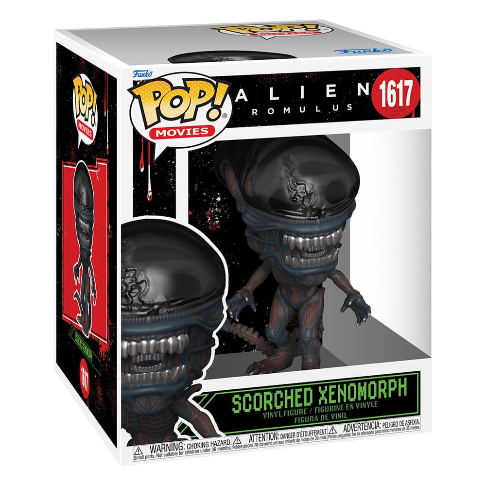 Funko Alien Romulus Scorched Xenomorph Super Sized POP! Vinyl Figur