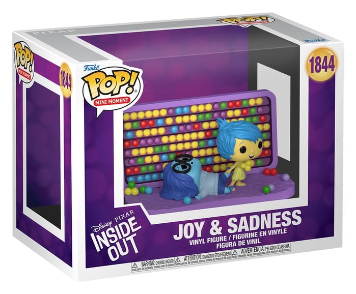 Funko Alles steht Kopf Joy & Sadness POP! Mini Moment Vinyl Figur