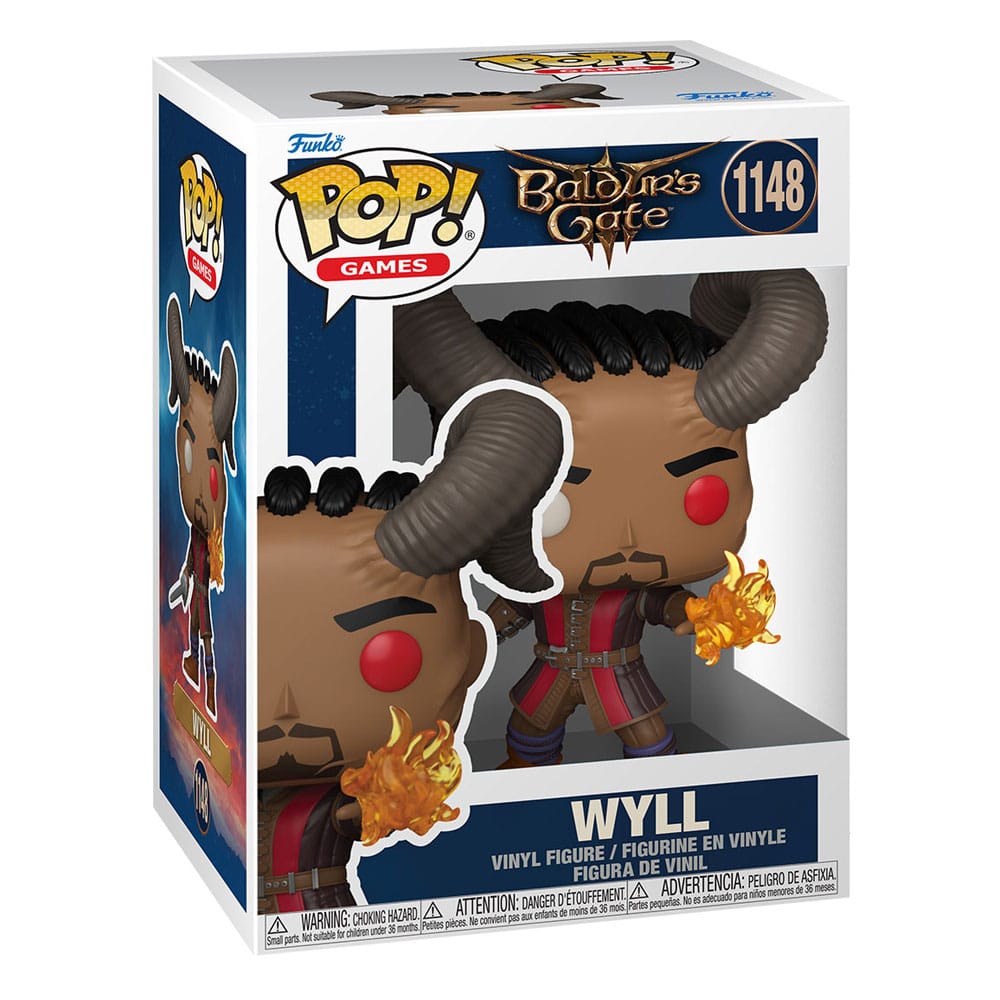 Funko Baldur's Gate 3 Wyll POP! Games Vinyl Figur