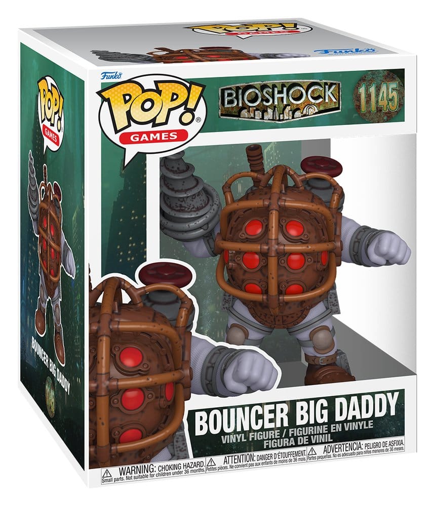 Funko Bioshock Bouncer Big Daddy Super Sized POP! Vinyl Figur