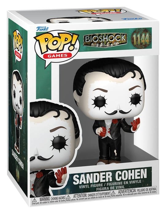 Funko Bioshock Sander Cohen POP! Games Vinyl Figur