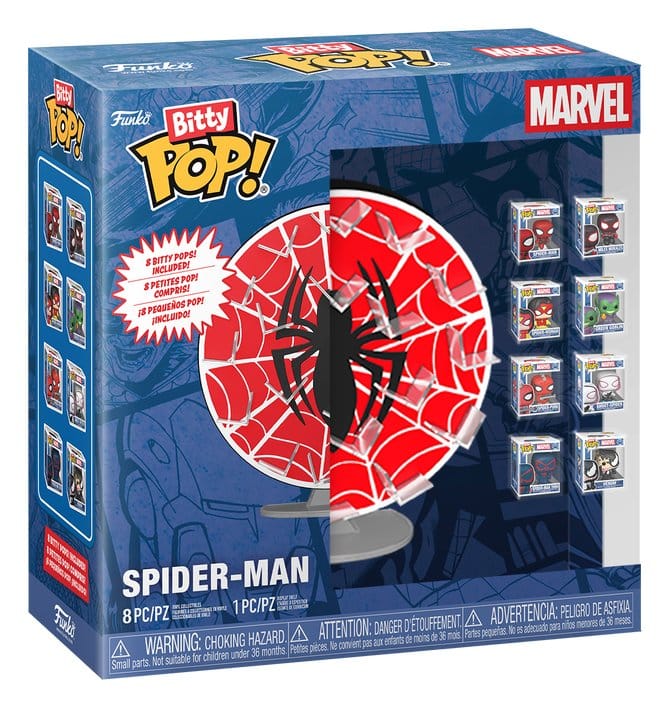 Funko Bitty Displays BP&D Bundle- Spider-Man(BF)
