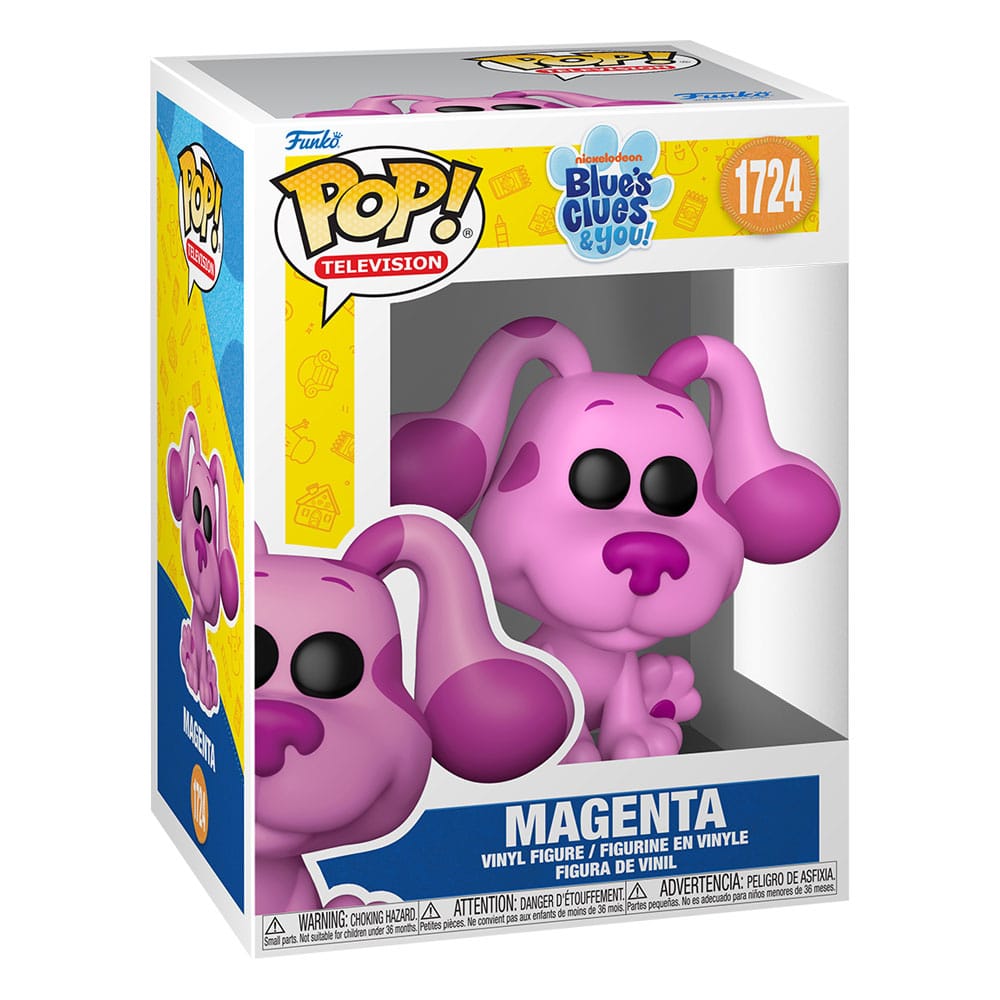 Funko Blues Clues Magenta POP! Animation Vinyl Figur
