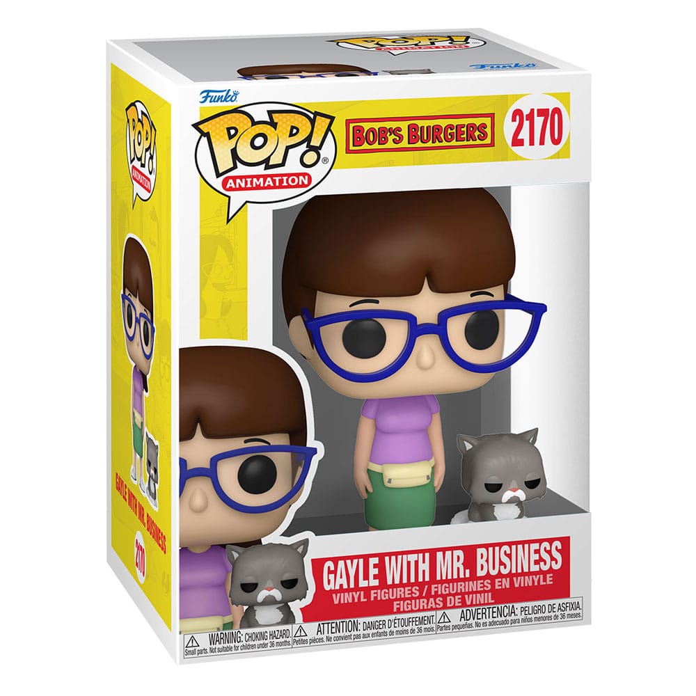 Funko Bob's Burgers POP!&Buddy TV Vinyl Figur Gayle with Mr. Business