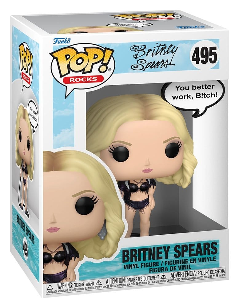 Funko Britney Spears You Better Work POP! Sayings Vinyl Figur