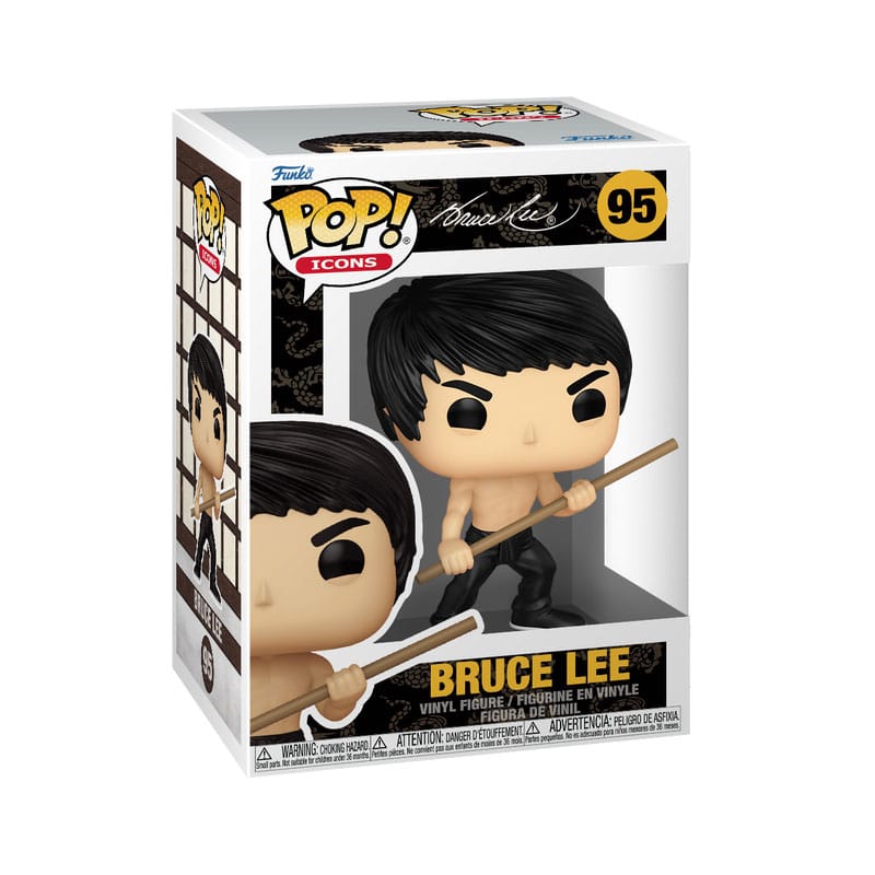 Funko Bruce Lee Bruce Lee(dynamic) POP! Icons Vinyl Figur