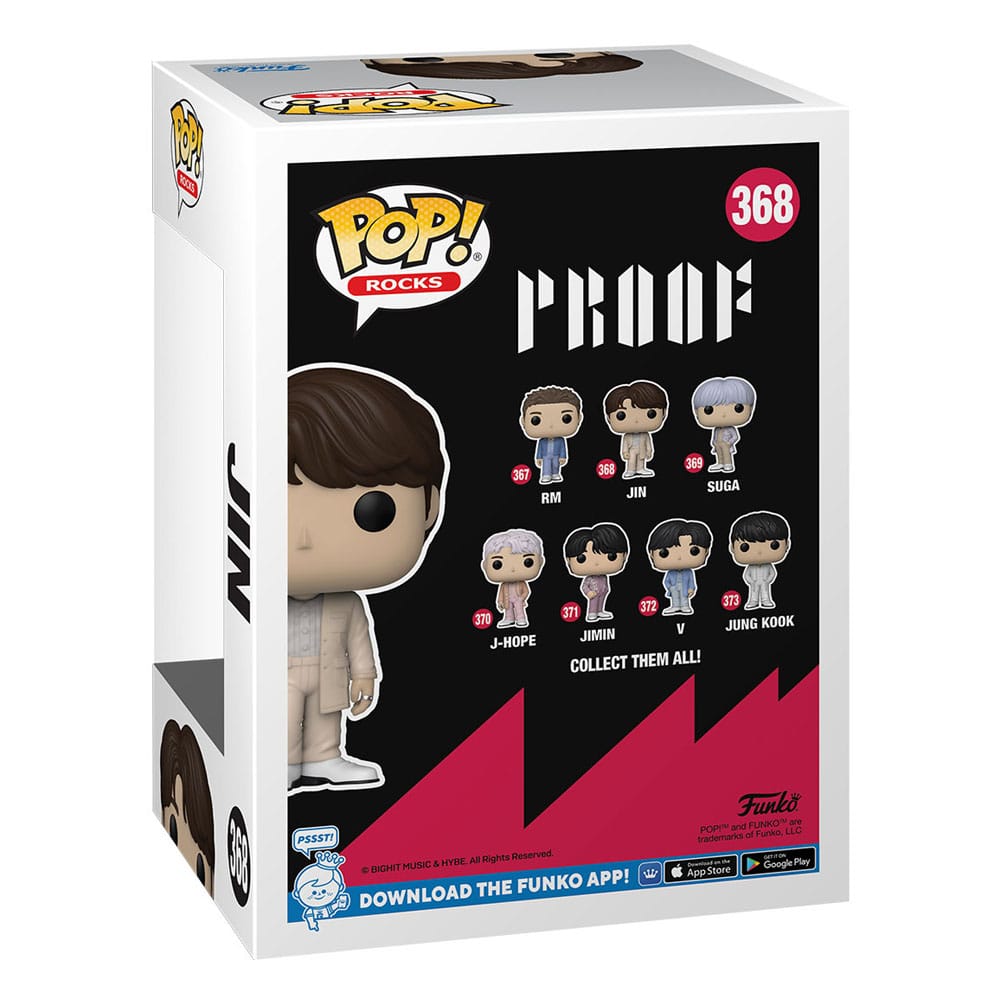 Funko BTS Jin POP! Rocks Vinyl Figur