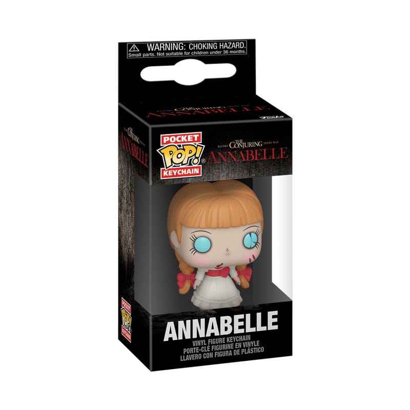 Funko Conjuring - Die Heimsuchung Horror Annabelle Display (12) POP! Vinyl Schlüsselanhänger