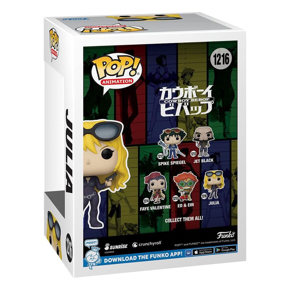 Funko Cowboy Bebop Julia POP! Animation Vinyl Figur