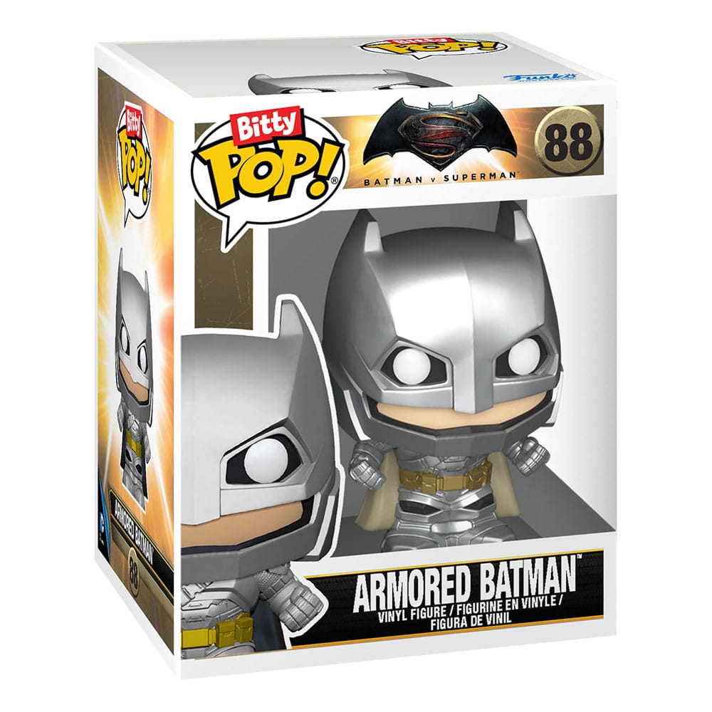 Funko DC Comics Batman w/Batmobile Bitty POP! Rides Vinyl Figur