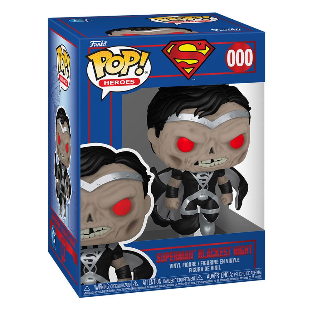Funko DC Comics Superman Blackest Night POP! Heroes Vinyl Figur