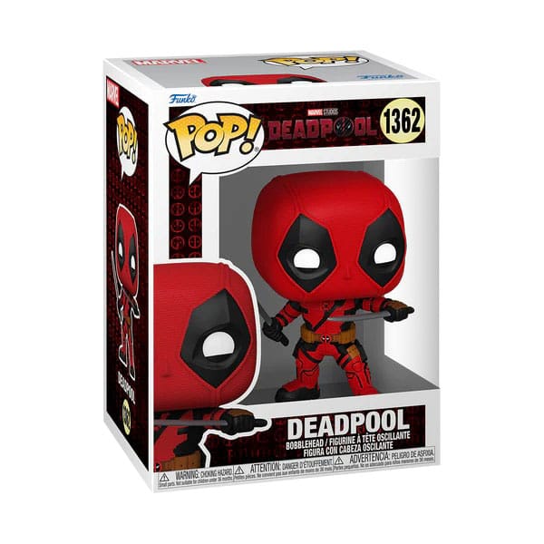 Funko Deadpool & Wolverine Deadpool POP! Marvel Vinyl Figur