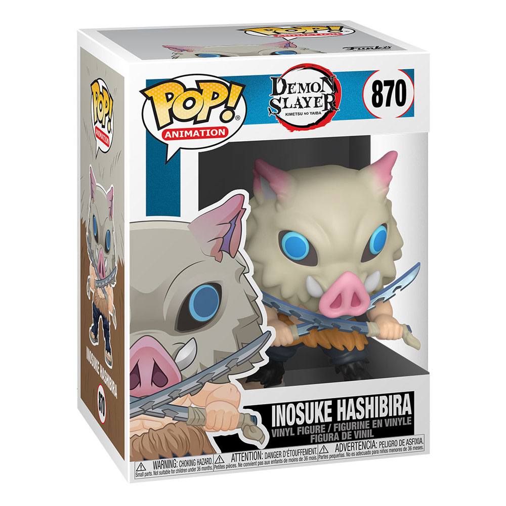 Funko Demon Slayer Inosuke Hashibira POP! Animation Vinyl Figur