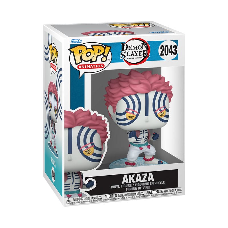 Funko Demon Slayer Kimetsu no Yaiba Akaza POP! Animation Vinyl Figur