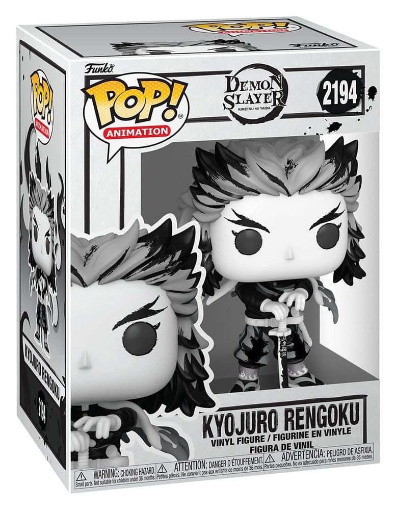 Funko Demon Slayer Kimetsu no Yaiba Rengoku(Sumi-Ink) POP! Animation Vinyl Figuren
