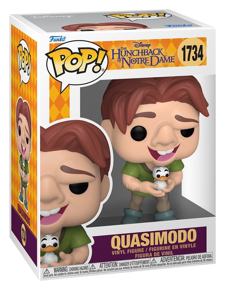 Funko Der Glöckner von Notre Dame Quasimodo with Bird POP! Vinyl Figur