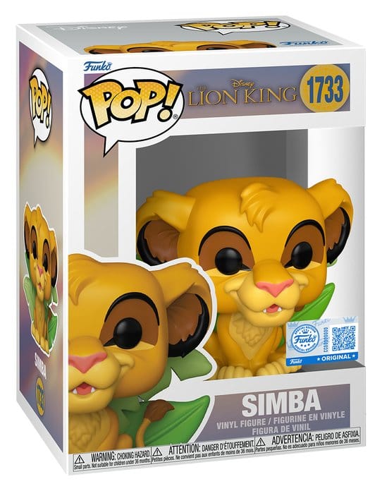 Funko Der König der Löwen Simba POP! Disney Vinyl Figur