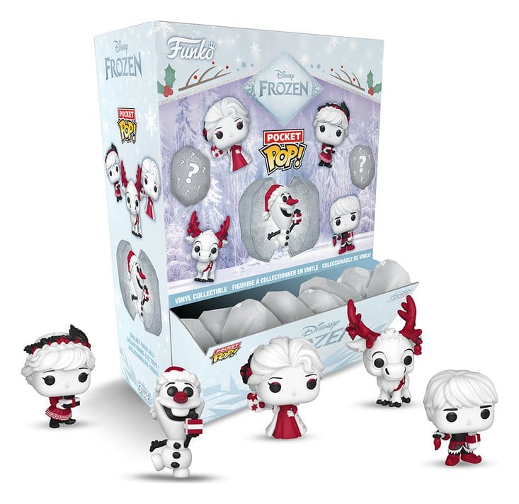 Funko Die Eiskönigin Snowballs Display (12) Pocket POP! Vinyl Figuren