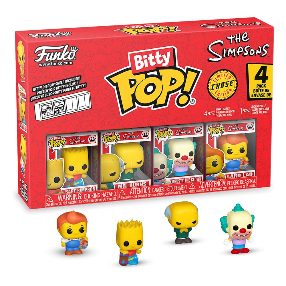 Funko Die Simpsons 4er-Pack Series 1 Bitty POP! Vinyl Figuren