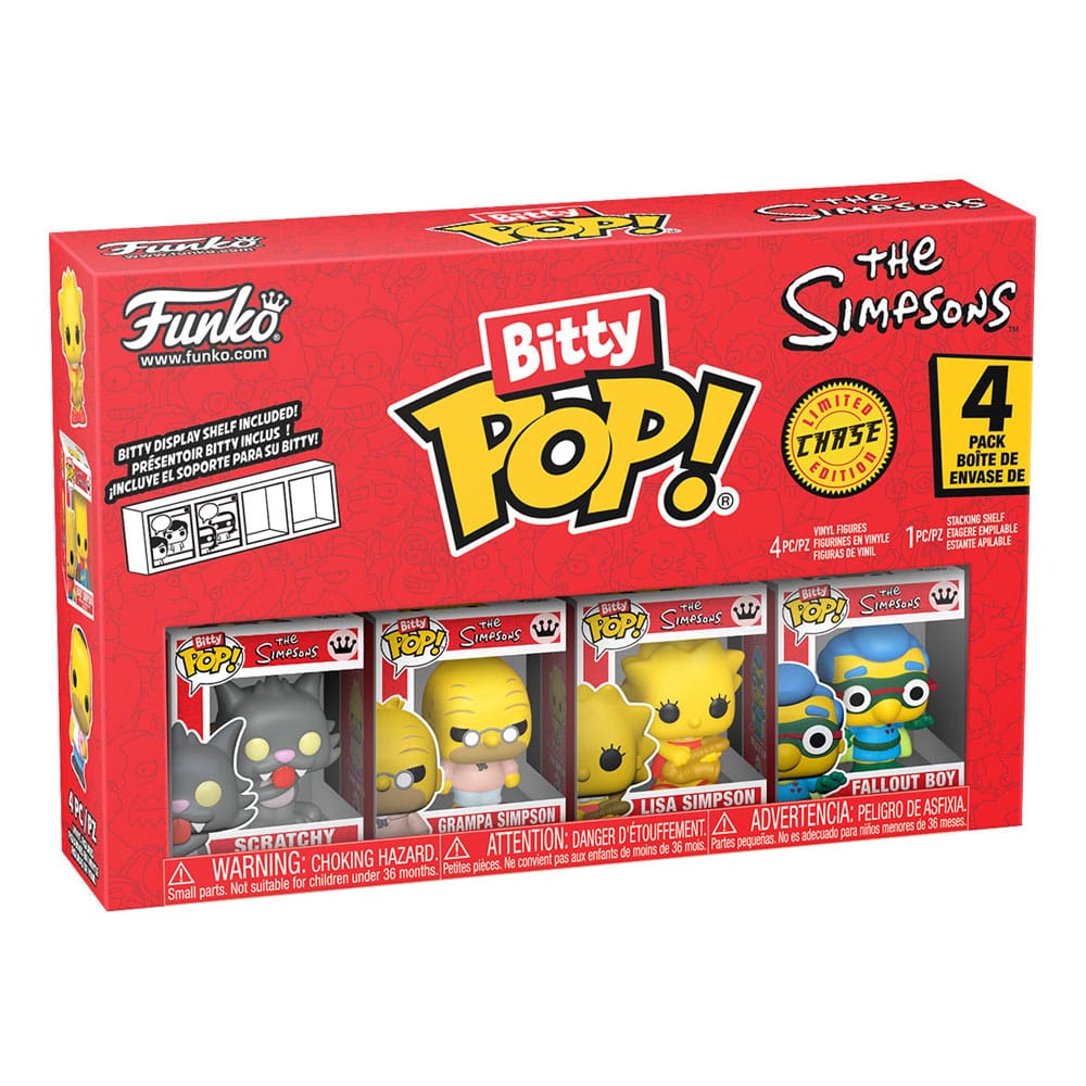 Funko Die Simpsons 4er-Pack Series 4 Bitty POP! Vinyl Figuren