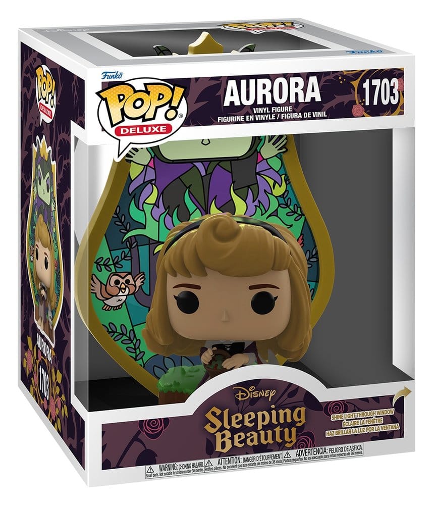 Funko Disney Aurora(Glass) POP! Deluxe Vinyl Figur