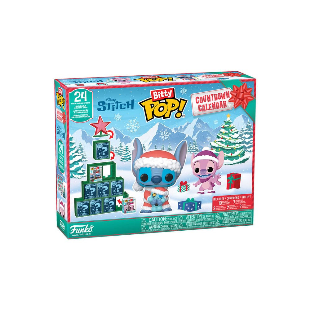Funko Disney Bitty POP! Stitch Holiday 24-Tage Countdown-Adventskalender