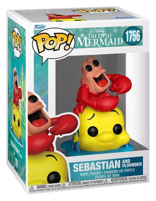 Funko Disney TLM S3- Sebastian & Flounder POP! Vinyl Figur
