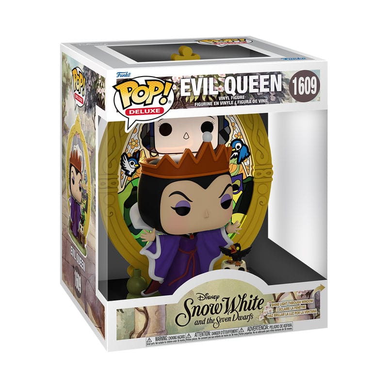 Funko Disney Villians Evil Queen(Glass) POP! Deluxe Vinyl Figur