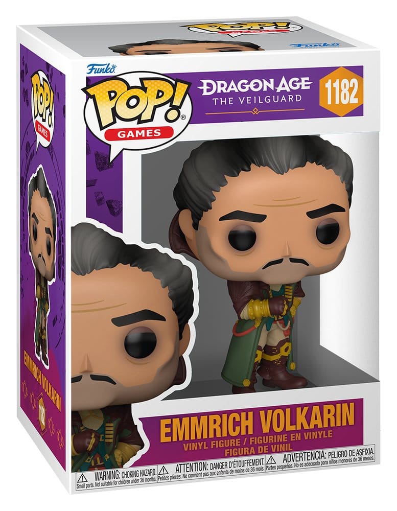 Funko Dragon Age The Veilguard Emmrich Volkarin POP! Games Vinyl Figur