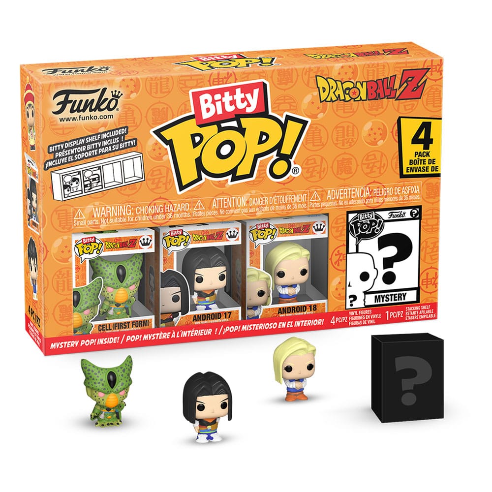 Funko Dragon Ball 4er-Pack Series 2 Bitty POP! Vinyl Figuren