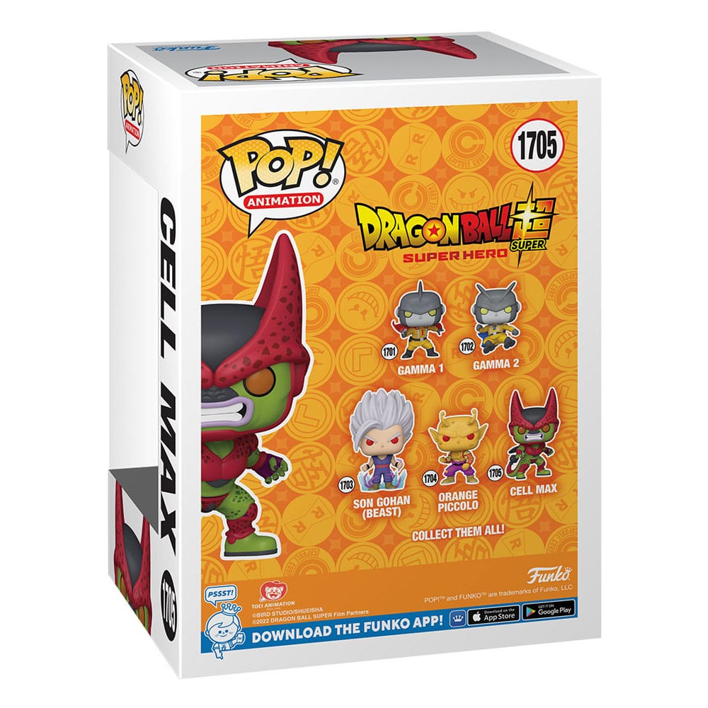 Funko Dragon Ball Super Super Hero Cell Max POP! Vinyl Figur