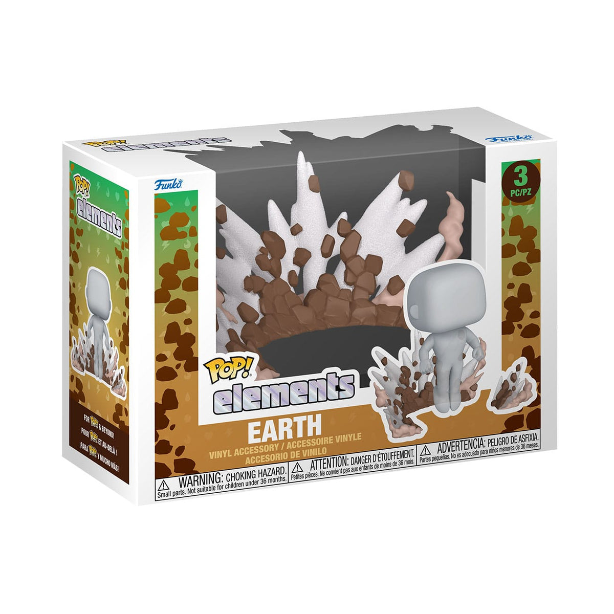 Funko Earth Dirt/Rock POP! Elements Vinyl Figur
