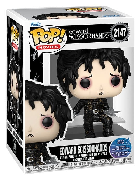 Funko Edward mit den Scherenhänden Edward (Sitting) POP! Movies Vinyl Figur