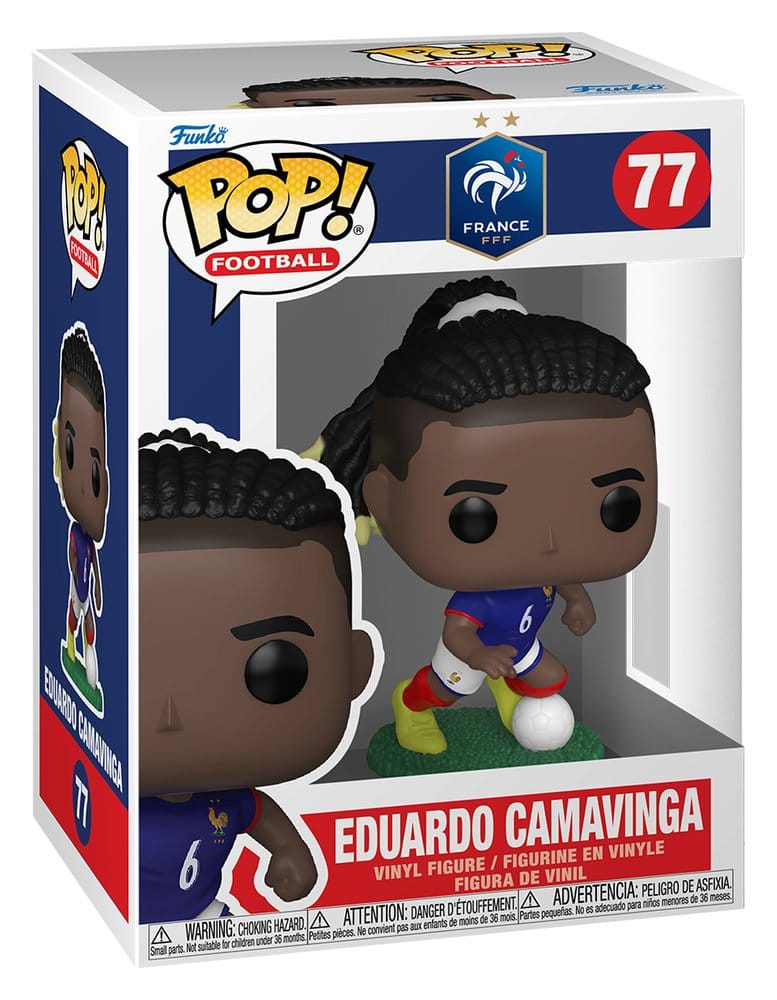 Funko EFL France- Eduardo Camavinga POP! Football Vinyl Figur