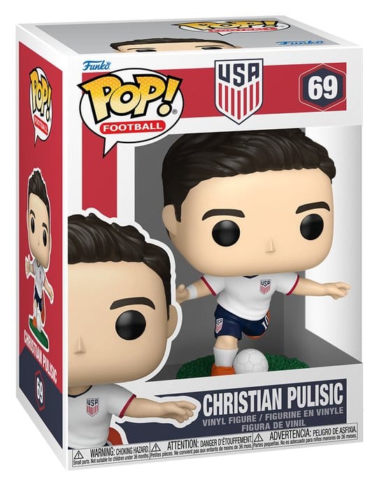 Funko EFL USA - Christian Pulisic POP! Football Vinyl Figur
