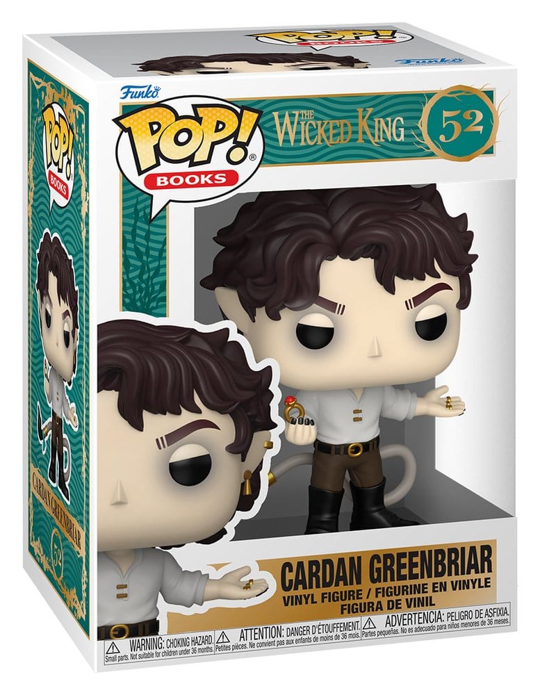 Funko Elfenkrone The Wicked King - Cardan G POP! Books Vinyl Figur