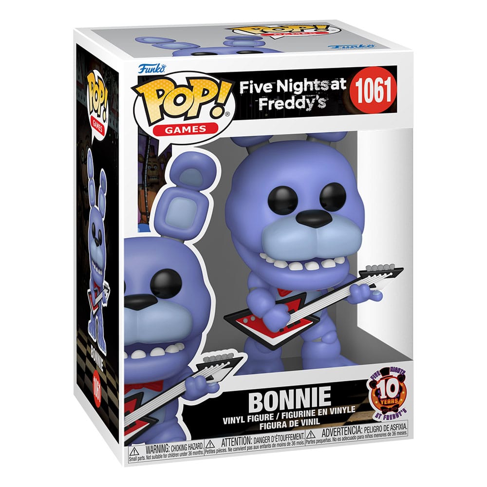 Funko Five Nights at Freddy's 10th Anniversary - Bonnie POP! Vinyl Figur