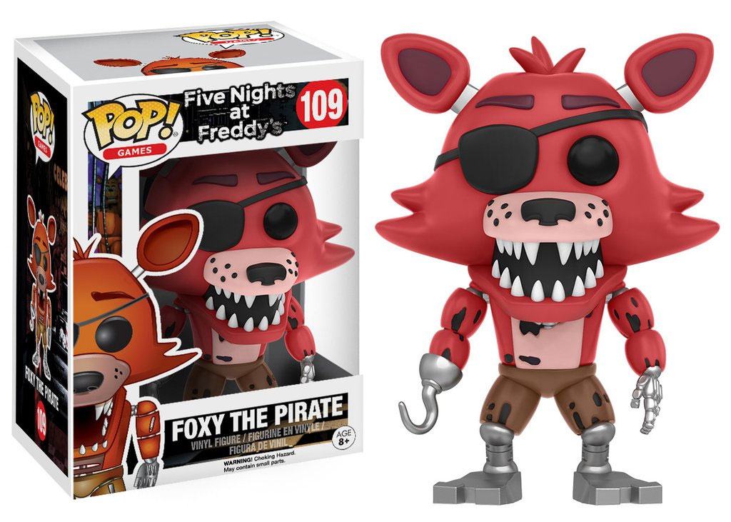 Funko Five Nights at Freddy's Foxy The Pirate POP! Games Vinyl Figur